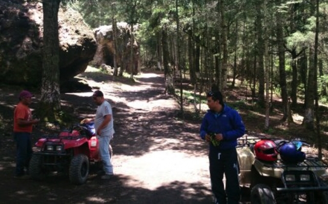 rutas en cuatrimotos